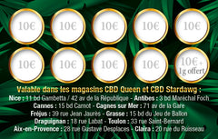 carte de fidélité CBD QUEEN Nice