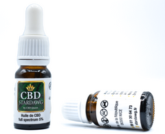 Huile de CBD full spectrum 5% , magasin CBD STARDAWG à Cagnes sur mer