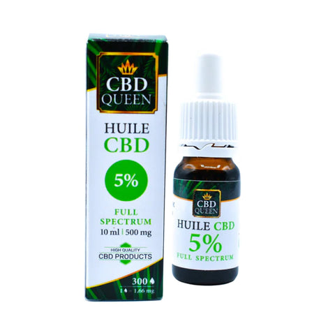 huile de CBD 5% Full Spectrum à Nice